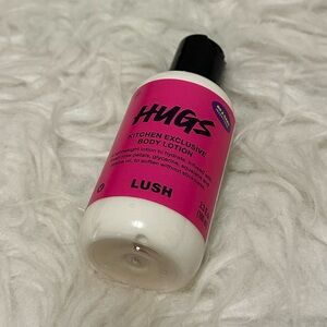 Lush x kitchen hugs body lotion